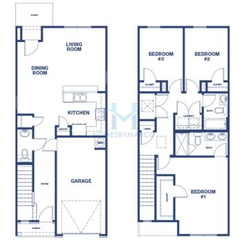 Photos of the Pearson model in the The Gables at Agricultural Village subdivision in Perry, GA