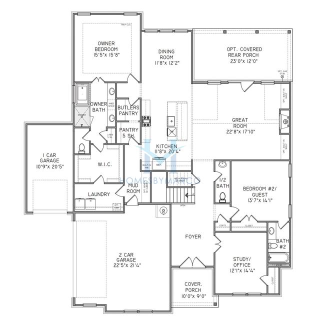 Photos of the Rose model in the Rhett Run subdivision in Cumming, GA