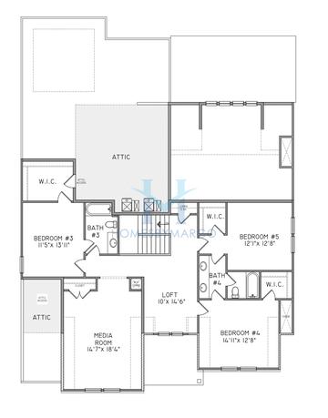 Rose model in Rhett Run, Cumming, GA, built by David Patterson Homes