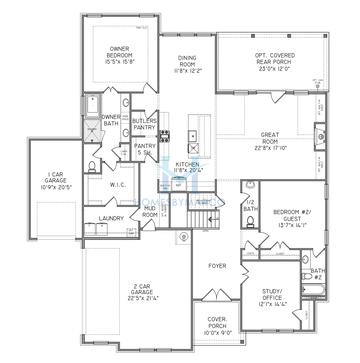 Photos of the Rose model in the Rhett Run subdivision in Cumming, GA
