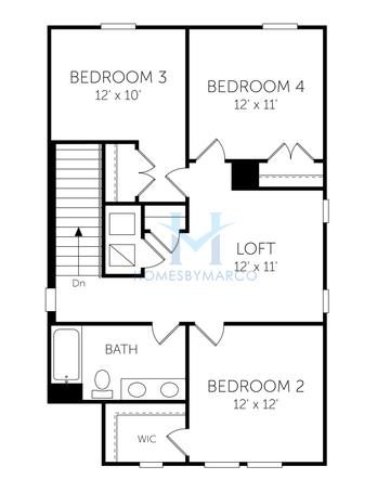 Laurel model in Bungalow Walk at Waterside, Sarasota, FL, built by Dream Finders Homes