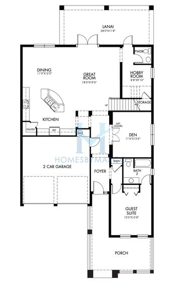 Photos of the Barrett model in the Silverleaf Reserve subdivision in Winter Garden, FL