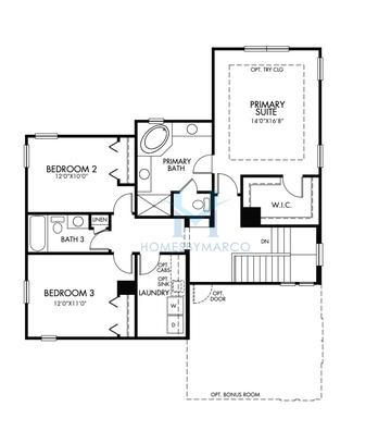 Barrett model in Silverleaf Reserve, Winter Garden, FL, built by Meritage Homes