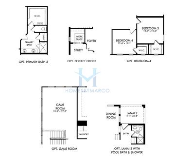 Ashbery model in Silverleaf Reserve, Winter Garden, FL, built by Meritage Homes