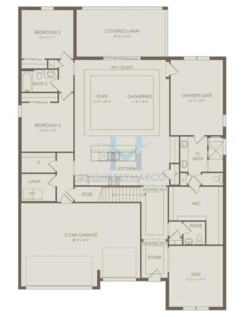 Photos of the Mahogany Grand model in the Spencer Glen subdivision in Riverview, FL