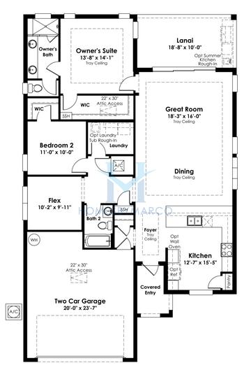 Photos of the Eva model in the Woodland Preserve subdivision in Parrish, FL