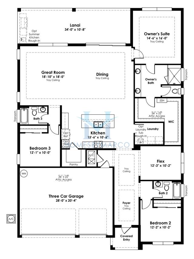 Photos of the Pearl model in the Woodland Preserve subdivision in Parrish, FL