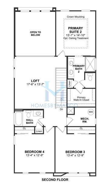 Seaview model in Honeysuckle Trail, Chandler, AZ, built by K. Hovnanian Homes