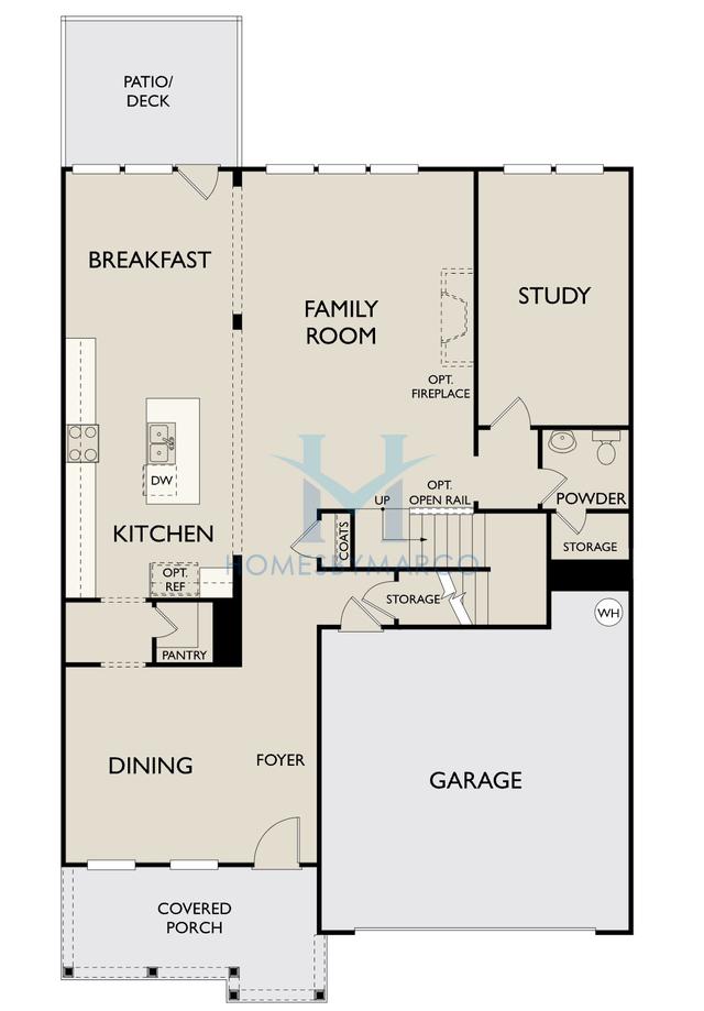 Photos of the Savoy model in the Creekside subdivision in Dawsonville, GA
