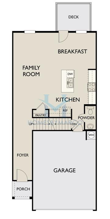 Photos of the Foxglove model in the Reverie on Cumberland subdivision in Atlanta, GA