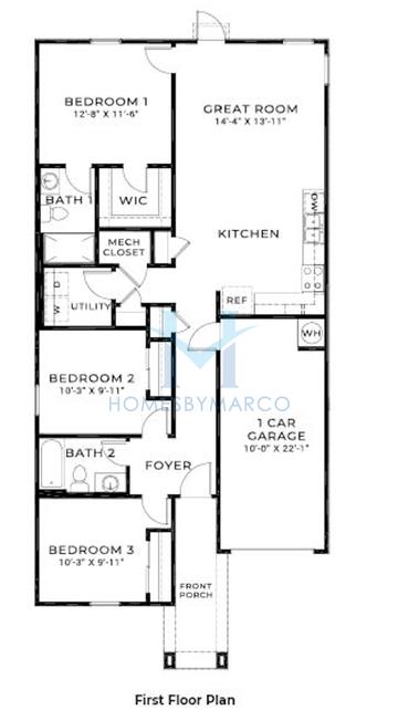 Photos of the Ava model in the Magma Ranch Vistas subdivision in Florence, AZ