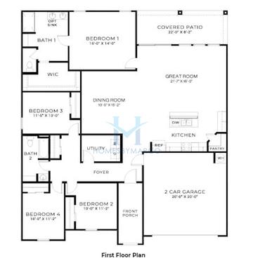 Photos of the Eureka model in the Magma Ranch Vistas subdivision in Florence, AZ