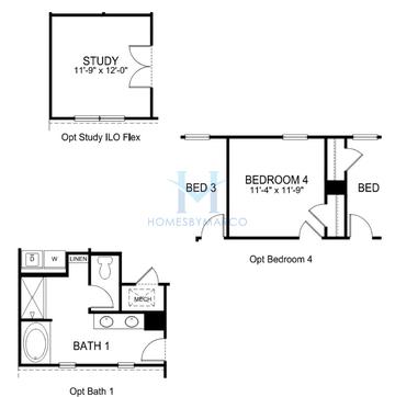 Galen model in Bristol Terrace, Statesville, NC, built by D.R. Horton