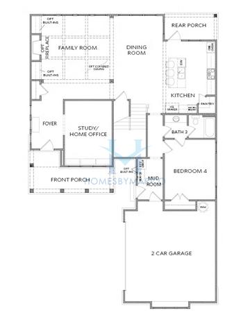 Photos of the Sherman model in the Knollwood subdivision in Johns Creek, GA