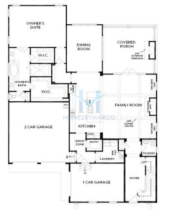 Photos of the Danville model in the Knollwood subdivision in Johns Creek, GA