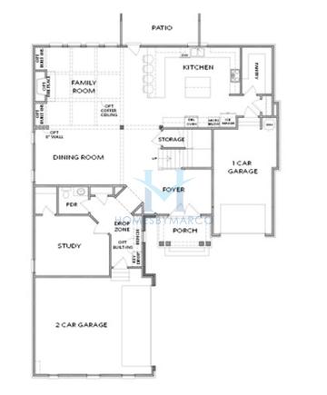 Photos of the Hamilton model in the Knollwood subdivision in Johns Creek, GA