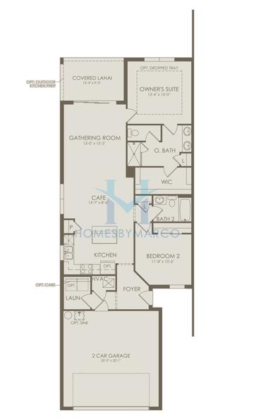 Photos of the Colton model in the Del Webb Twin Lakes subdivision in St. Cloud, FL