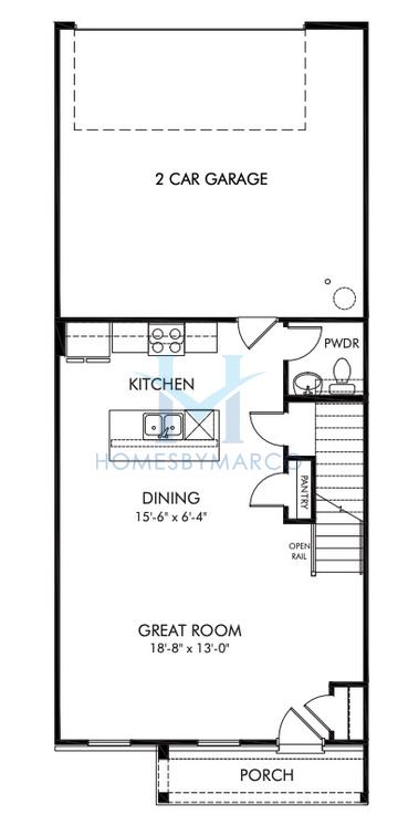 Photos of the Truman model in the Avalon subdivision in Conyers, GA