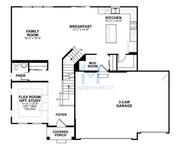 Photos of the Dunbar model in the Leighton Pointe subdivision in Plainfield, IL