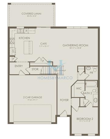 Photos of the Imperial model in the Longmeadow at North River Ranch subdivision in Parrish, FL