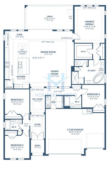 Photos of the Biscayne model in the Hawkstone subdivision in Lithia, FL