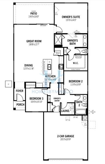 Photos of the Autumn model in the Tyler Ranch subdivision in Buckeye, AZ