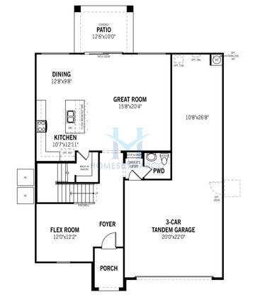 Lagoon model in San Tan Heights, San Tan Valley, AZ, built by Mattamy Homes