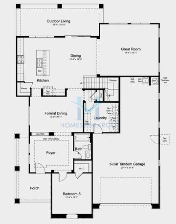 Photos of the Venice model in the Hawes Crossing subdivision in Mesa, AZ