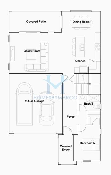 Photos of the Carlsbad model in the Wales Ranch subdivision in San Tan Valley, AZ