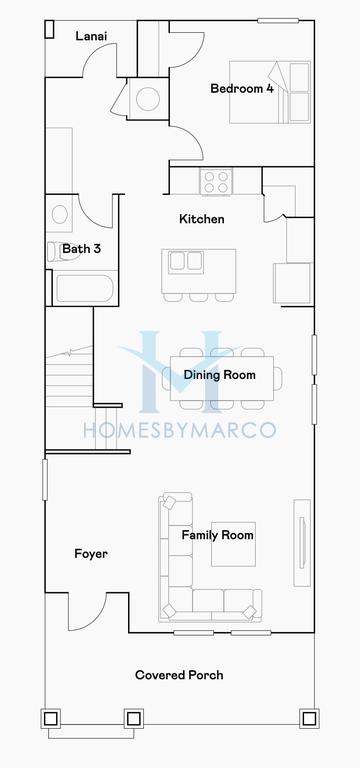 Photos of the Rainier model in the Bronsons Ridge subdivision in Apopka, FL