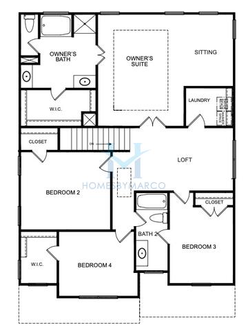 Dayton model in The Hills at Cedar Creek, Winder, GA, built by Direct Residential Communities