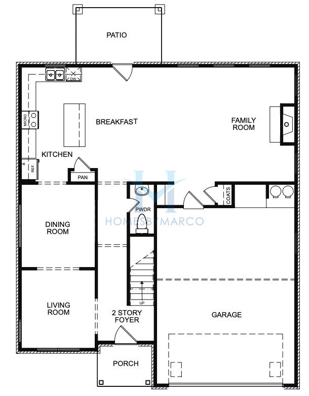 Photos of the Dunford model in the The Hills at Cedar Creek subdivision in Winder, GA