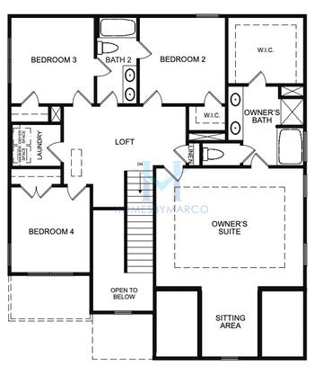 Dunford model in The Hills at Cedar Creek, Winder, GA, built by Direct Residential Communities