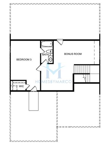 Arlington II model in Stephens Landing, Loganville, GA, built by Direct Residential Communities