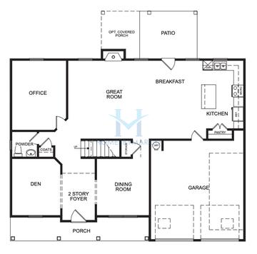 Photos of the Katherine model in the Stephens Landing subdivision in Loganville, GA