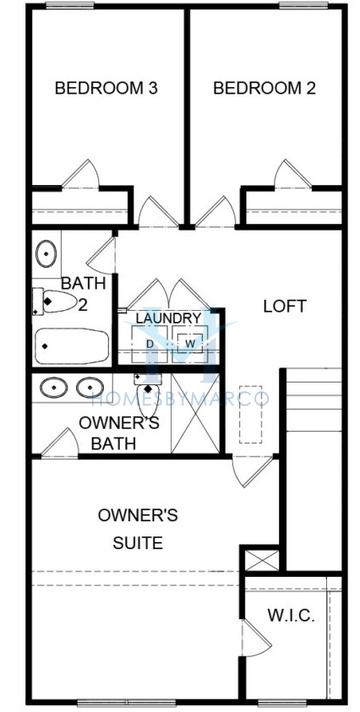 Chandler model in Lake Harbin, Morrow, GA, built by Direct Residential Communities