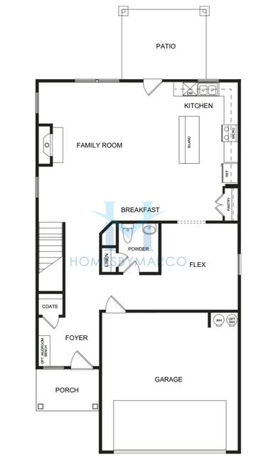 Photos of the Franklin model in the Providence Village subdivision in Gurnee, IL
