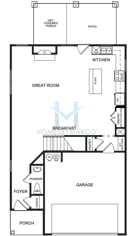 Photos of the Lawson model in the Fairview Lake subdivision in Conyers, GA