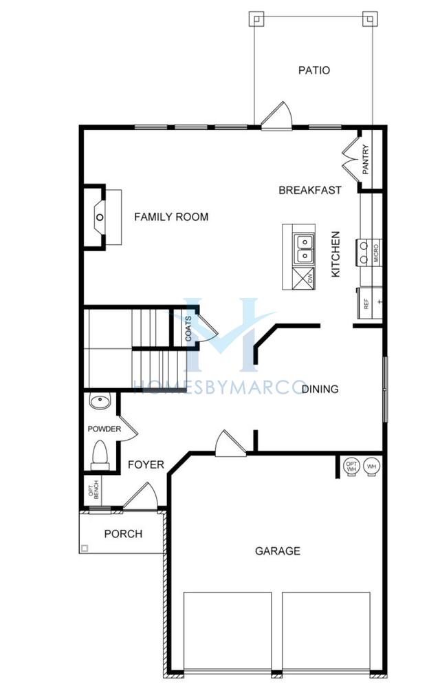 Photos of the Westfield model in the Fairview Lake subdivision in Conyers, GA