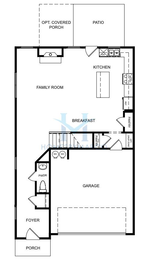 Photos of the Baxter model in the Neely Farm subdivision in Covington, GA