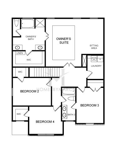 Photos of the Bellwood model in the Neely Farm subdivision in Covington, GA