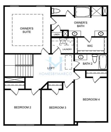 Benton model in Neely Farm, Covington, GA, built by Direct Residential Communities