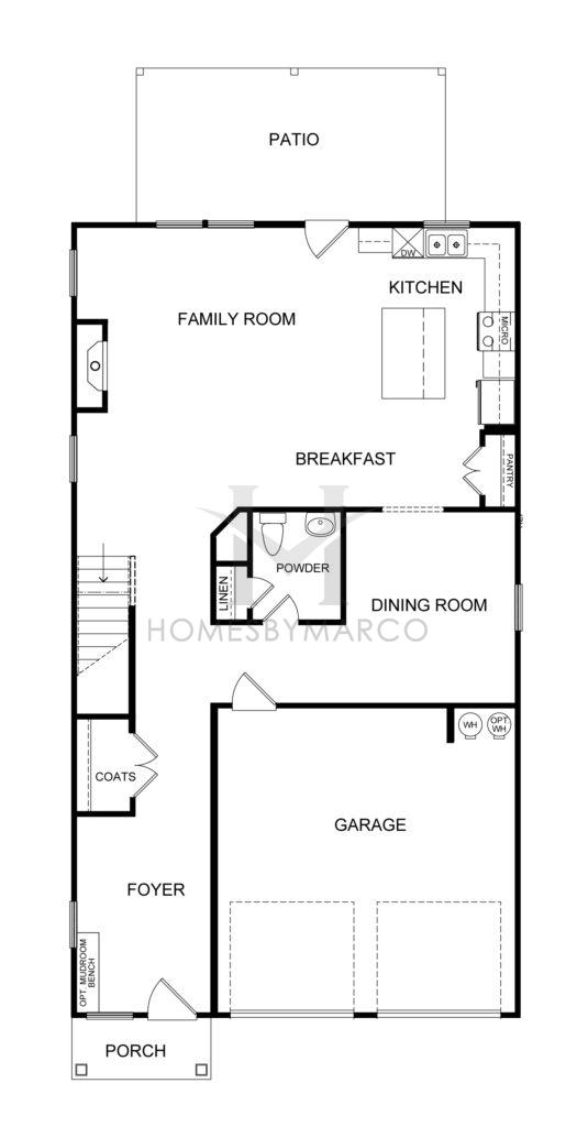 Photos of the Fairfield model in the Neely Farm subdivision in Covington, GA