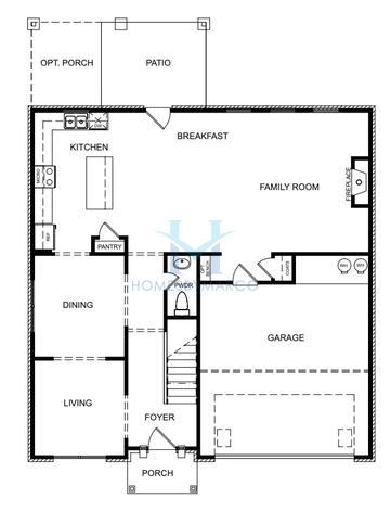 Photos of the Juniper model in the Neely Farm subdivision in Covington, GA