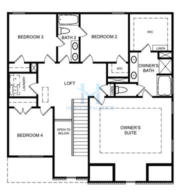Juniper model in Neely Farm, Covington, GA, built by Direct Residential Communities