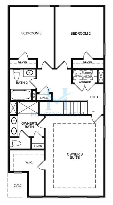 Bristol model in Lake Harbin, Morrow, GA, built by Direct Residential Communities