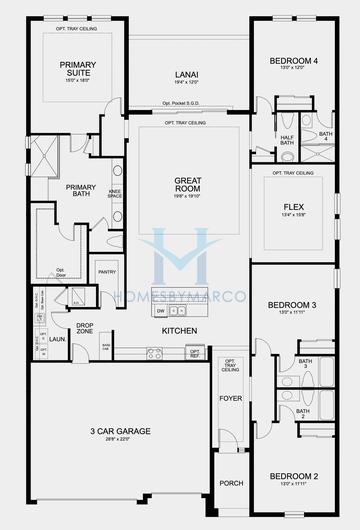Photos of the Sanibel model in the Colbert Landings subdivision in Palm Coast, FL