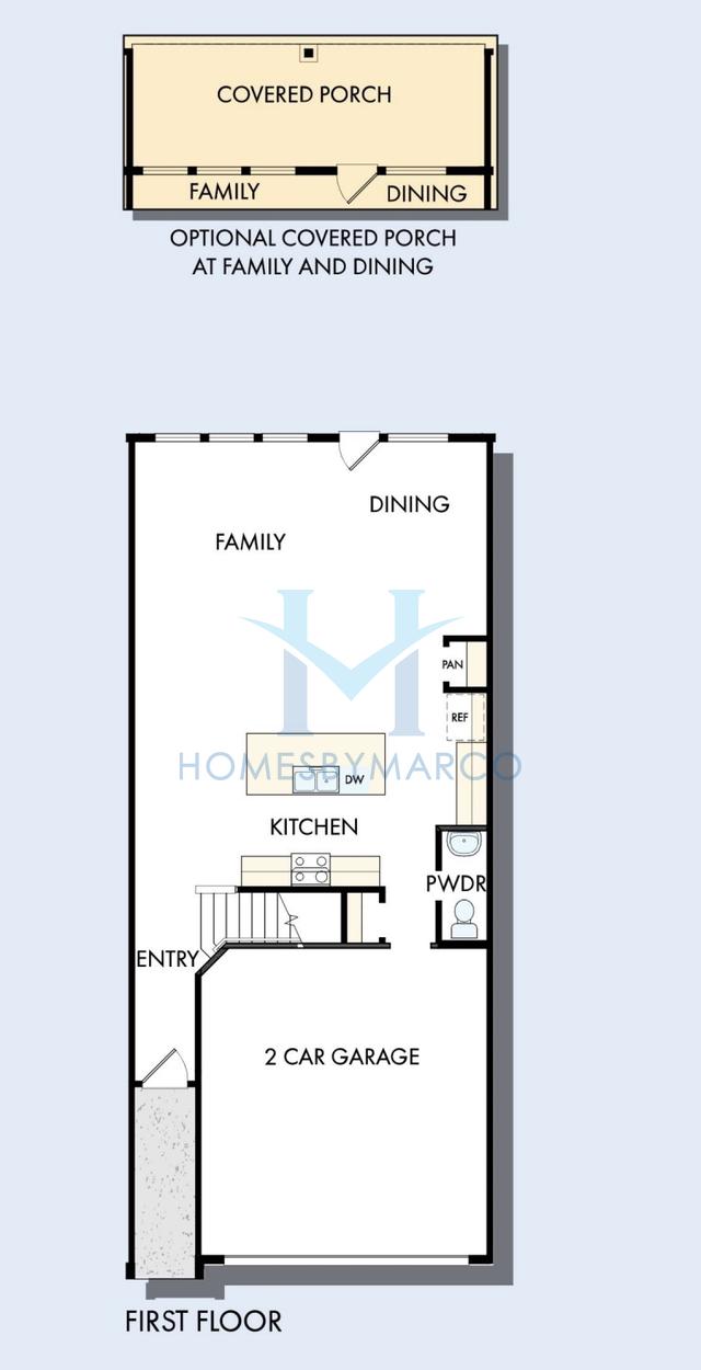 Photos of the Bixby model in the Ashbury subdivision in Alpharetta, GA