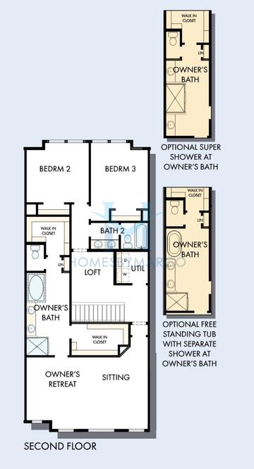 Bixby model in Ashbury, Alpharetta, GA, built by David Weekley Homes