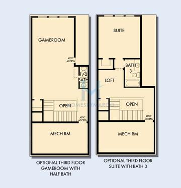 Bixby model in Ashbury, Alpharetta, GA, built by David Weekley Homes